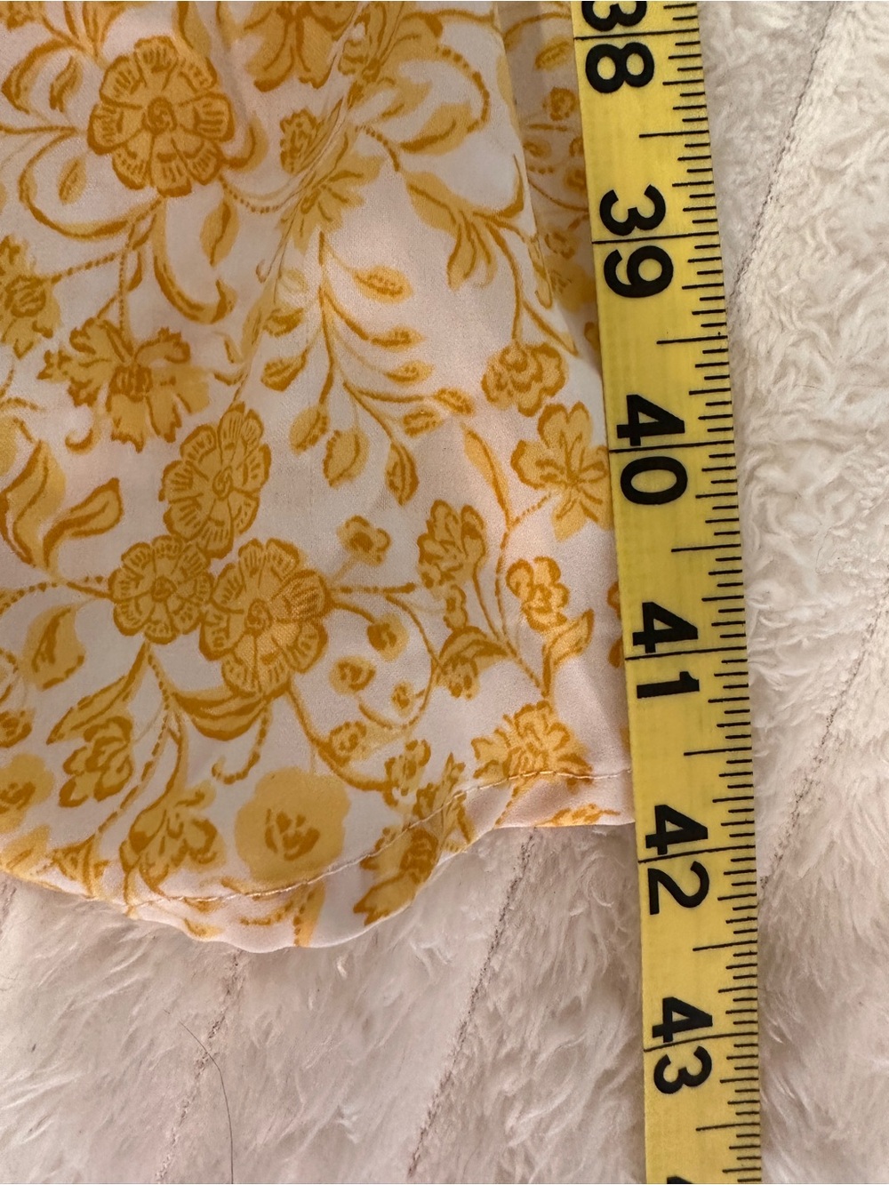 Old Navy Yellow and White Floral Maxi Dress - Picture 8 of 8